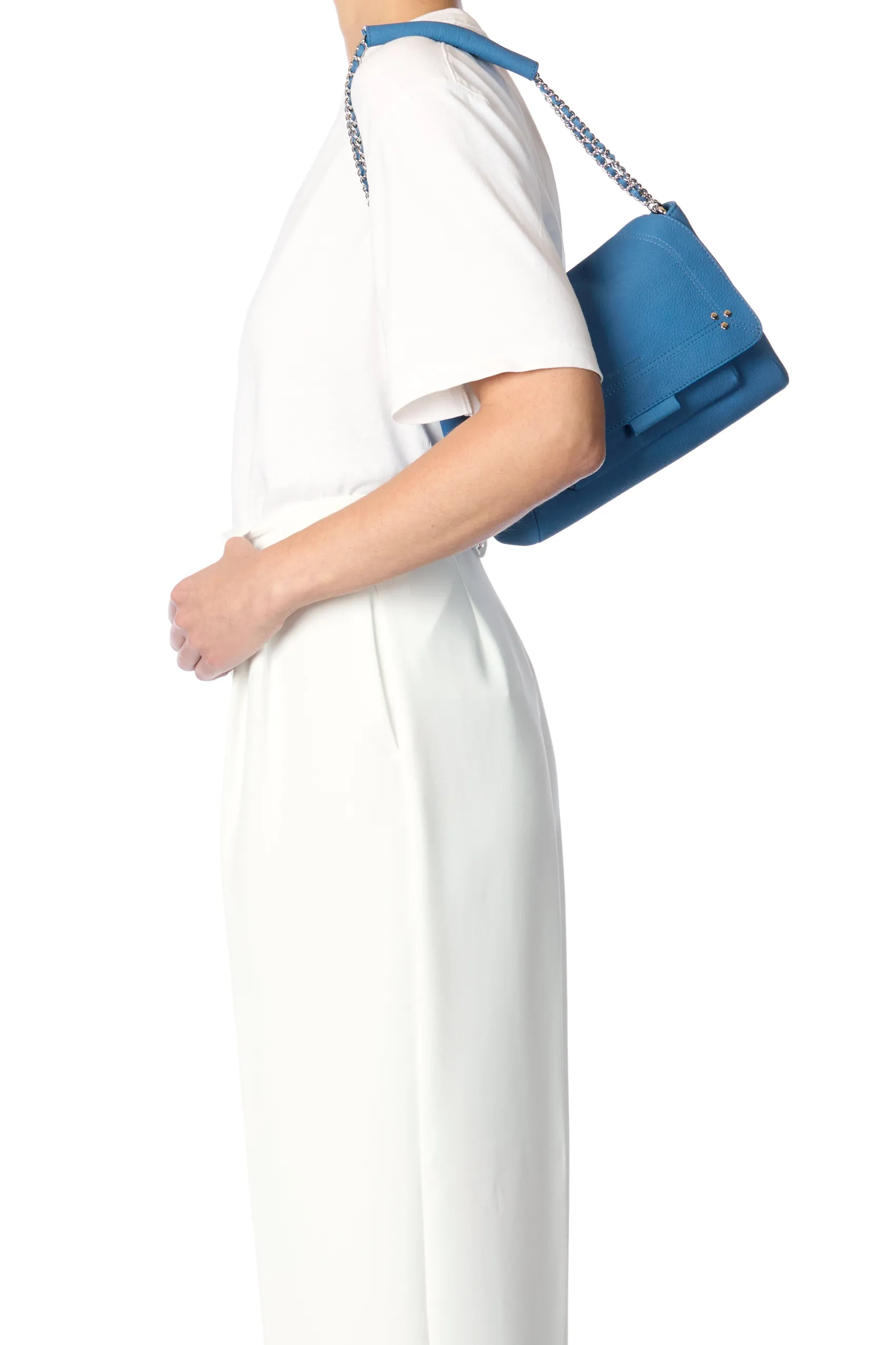 Jérôme Dreyfuss Lulu M NubuckindigoCowskin Shop