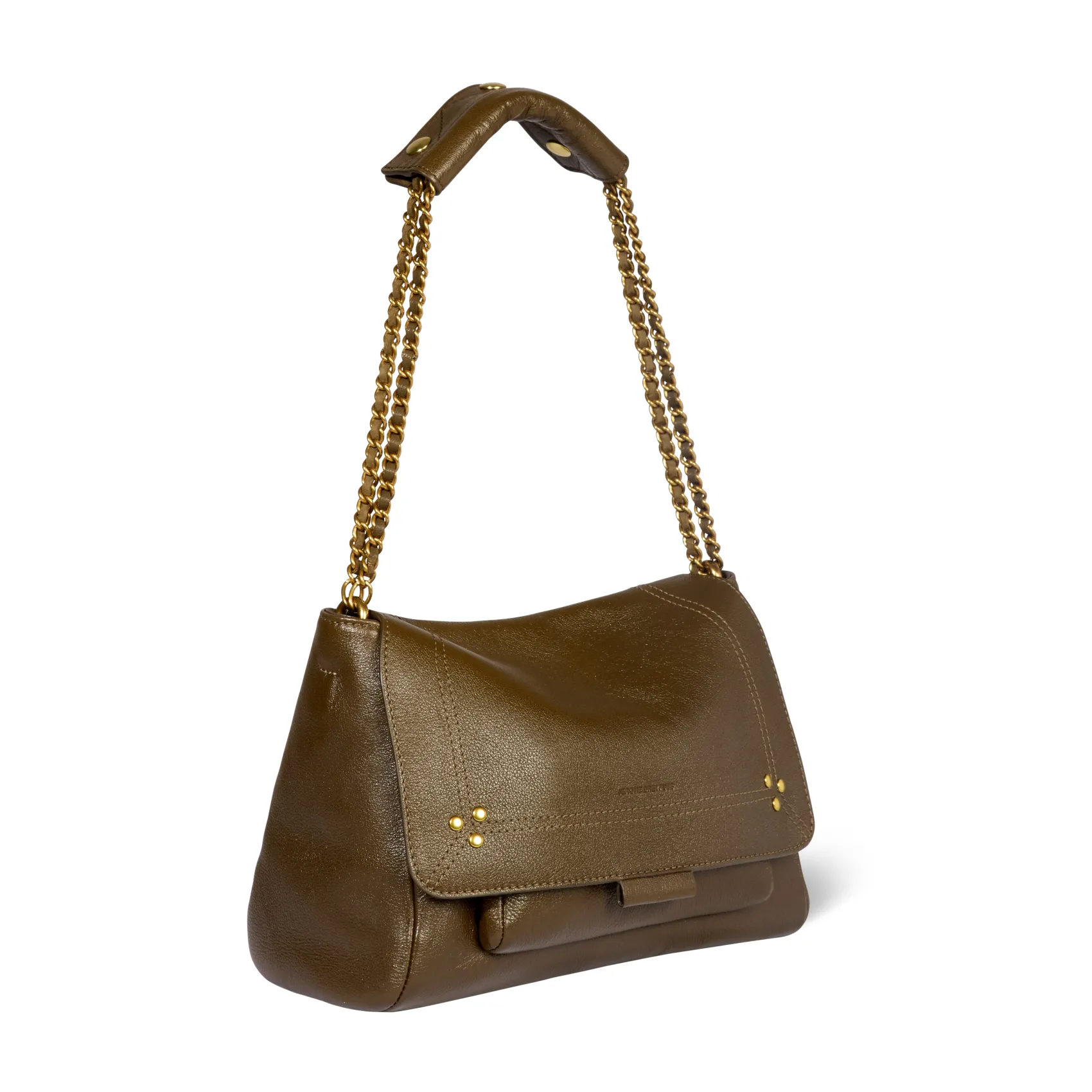 Jérôme Dreyfuss Lulu M KakiBuffaloskin Sale