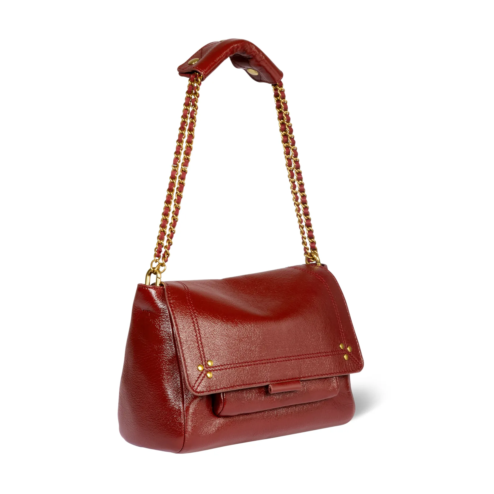 Jérôme Dreyfuss Lulu M AcajouBuffaloskin Fashion