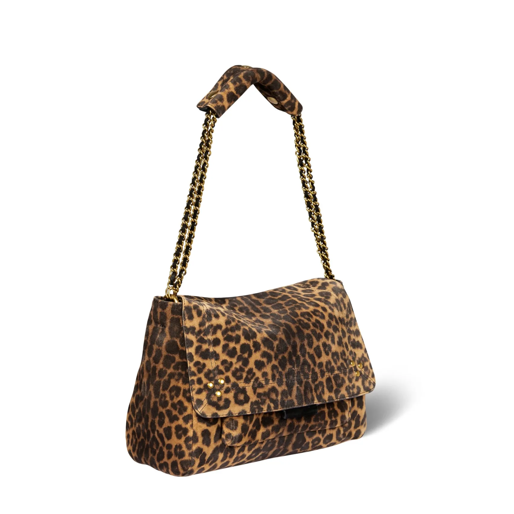 Jérôme Dreyfuss Lulu M Crouteveloursléopardchamois Discount