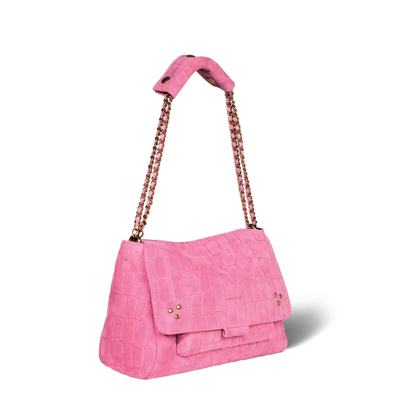 Jérôme Dreyfuss Lulu M ImpriméCrocoMalabarSplitSuede Sale