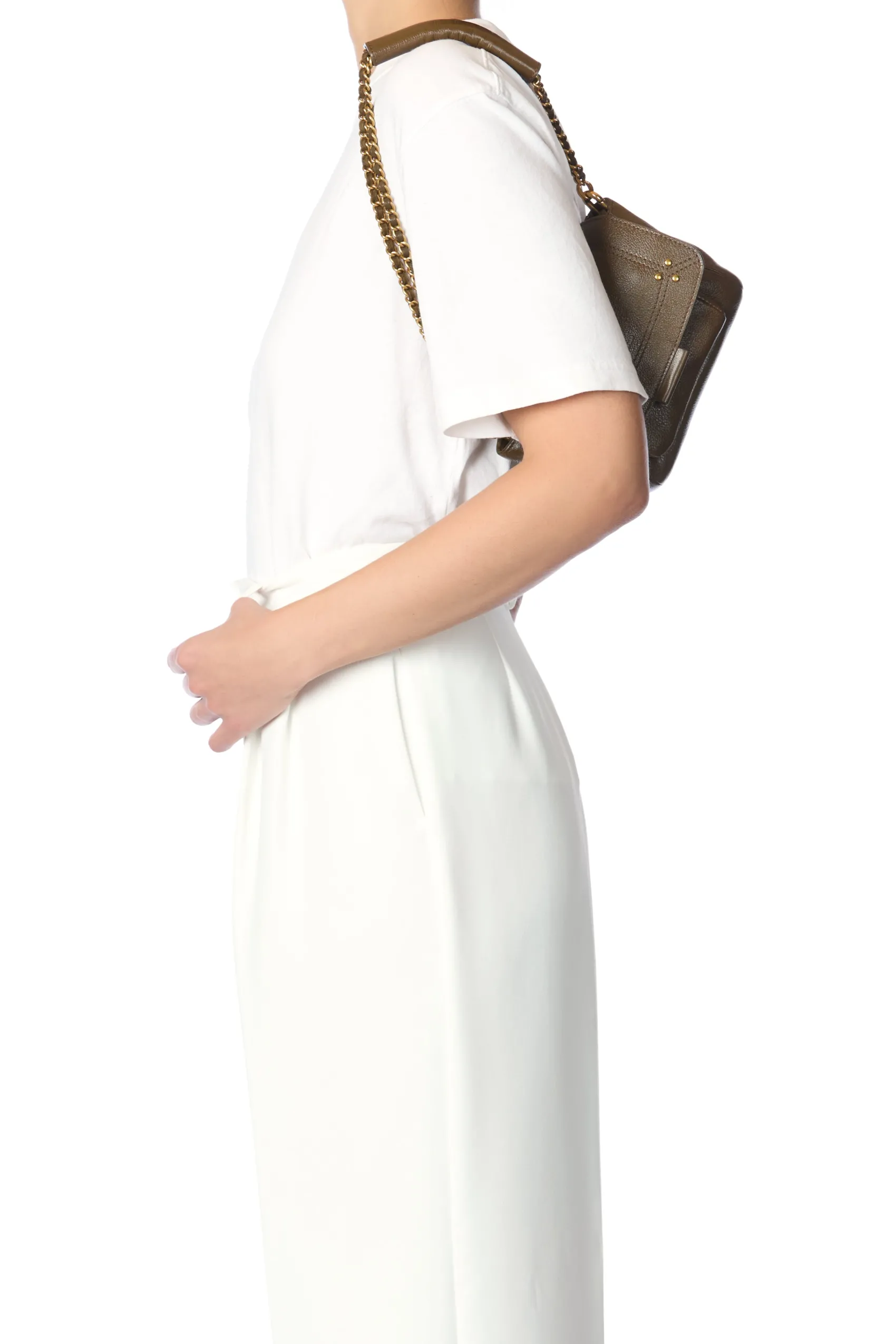 Jérôme Dreyfuss Lulu S KakiBuffaloskin Sale