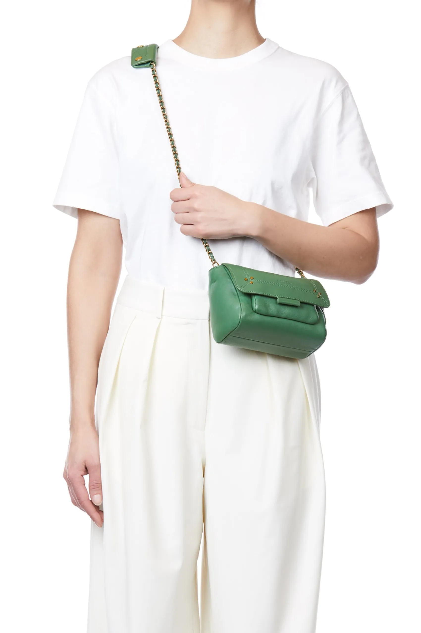 Jérôme Dreyfuss Lulu S CeladonLambskin Outlet