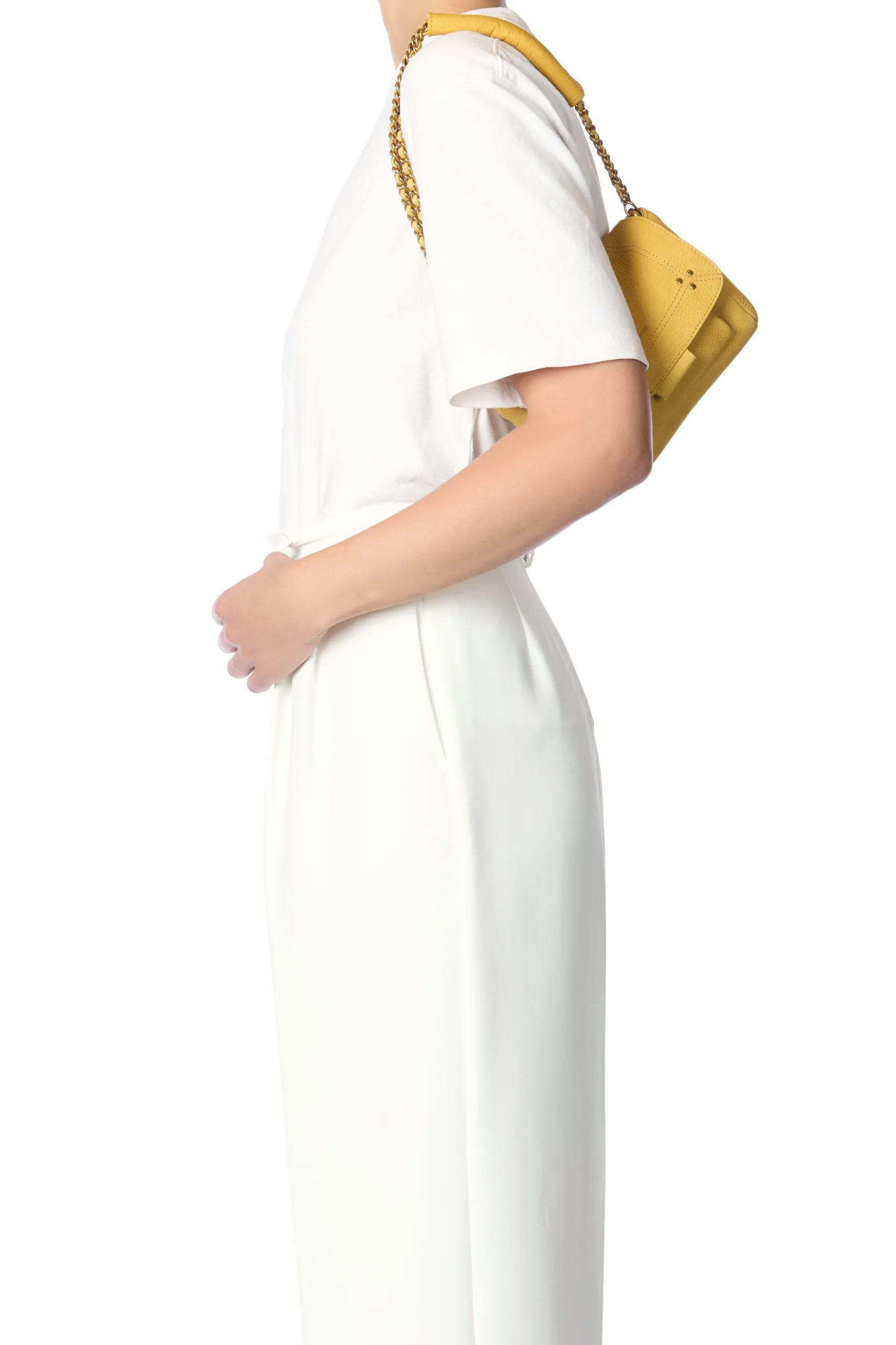 Jérôme Dreyfuss Lulu S NubuckMimosaCowskin Outlet