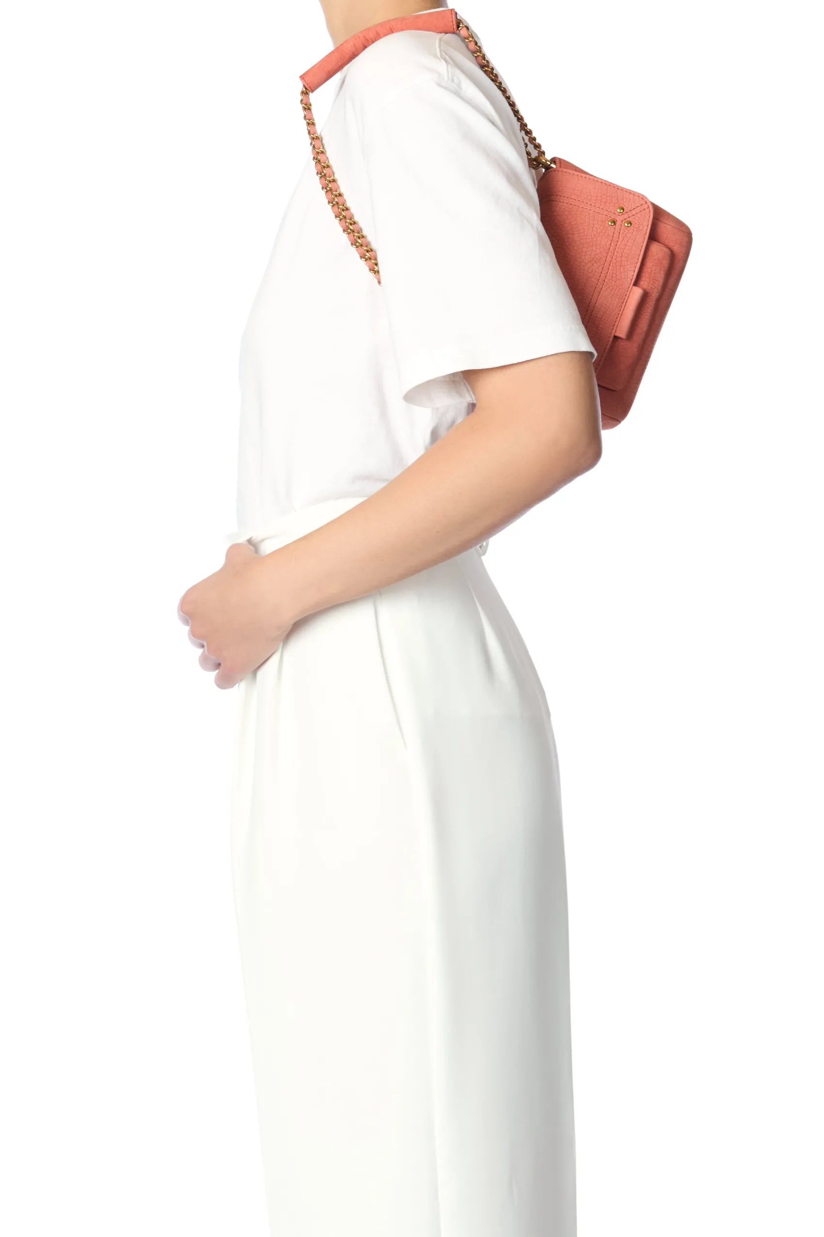 Jérôme Dreyfuss Lulu S ImpriméCrocoTerracottataurillon New