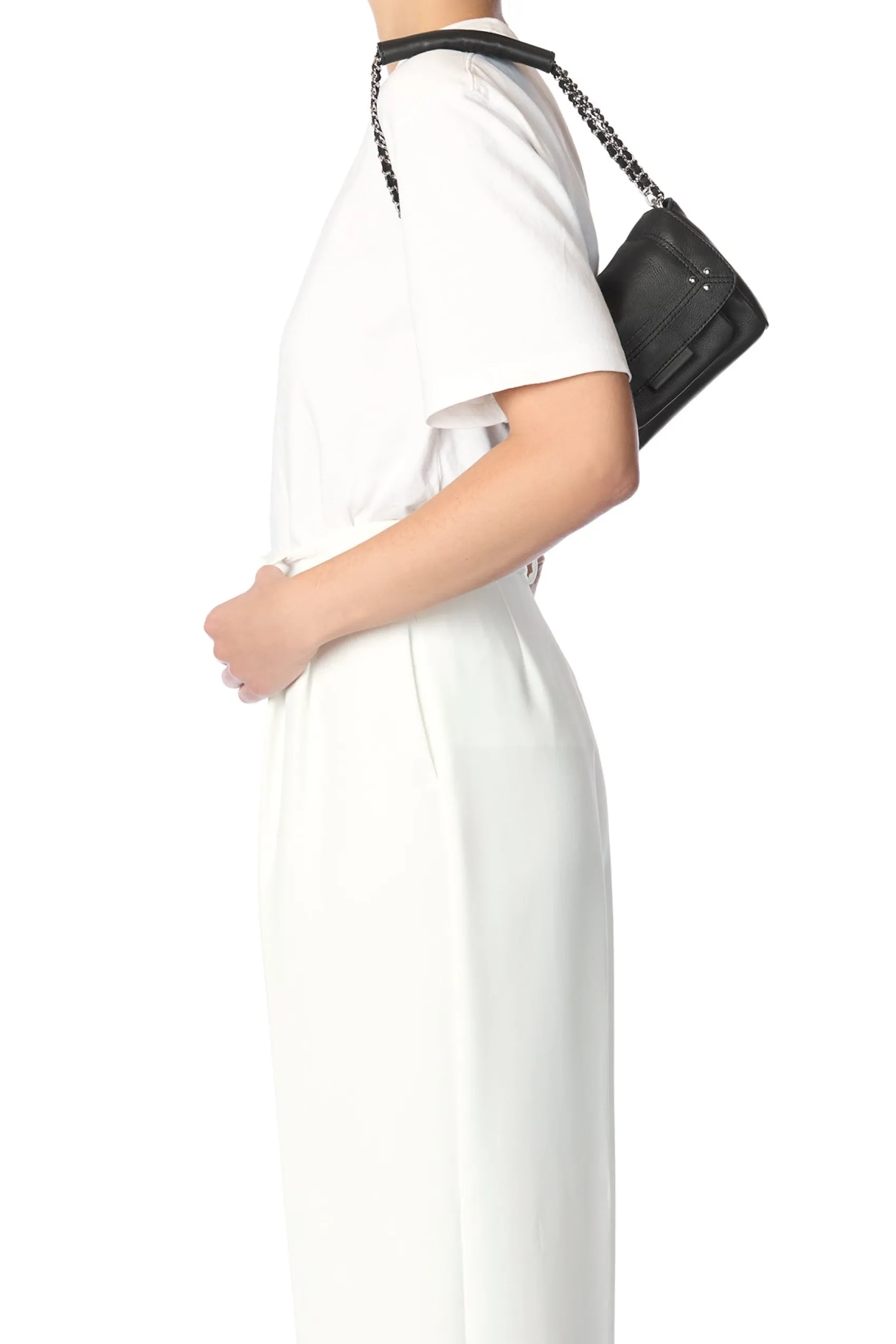 Jérôme Dreyfuss Lulu S NoirSilverCalfskin Best Sale