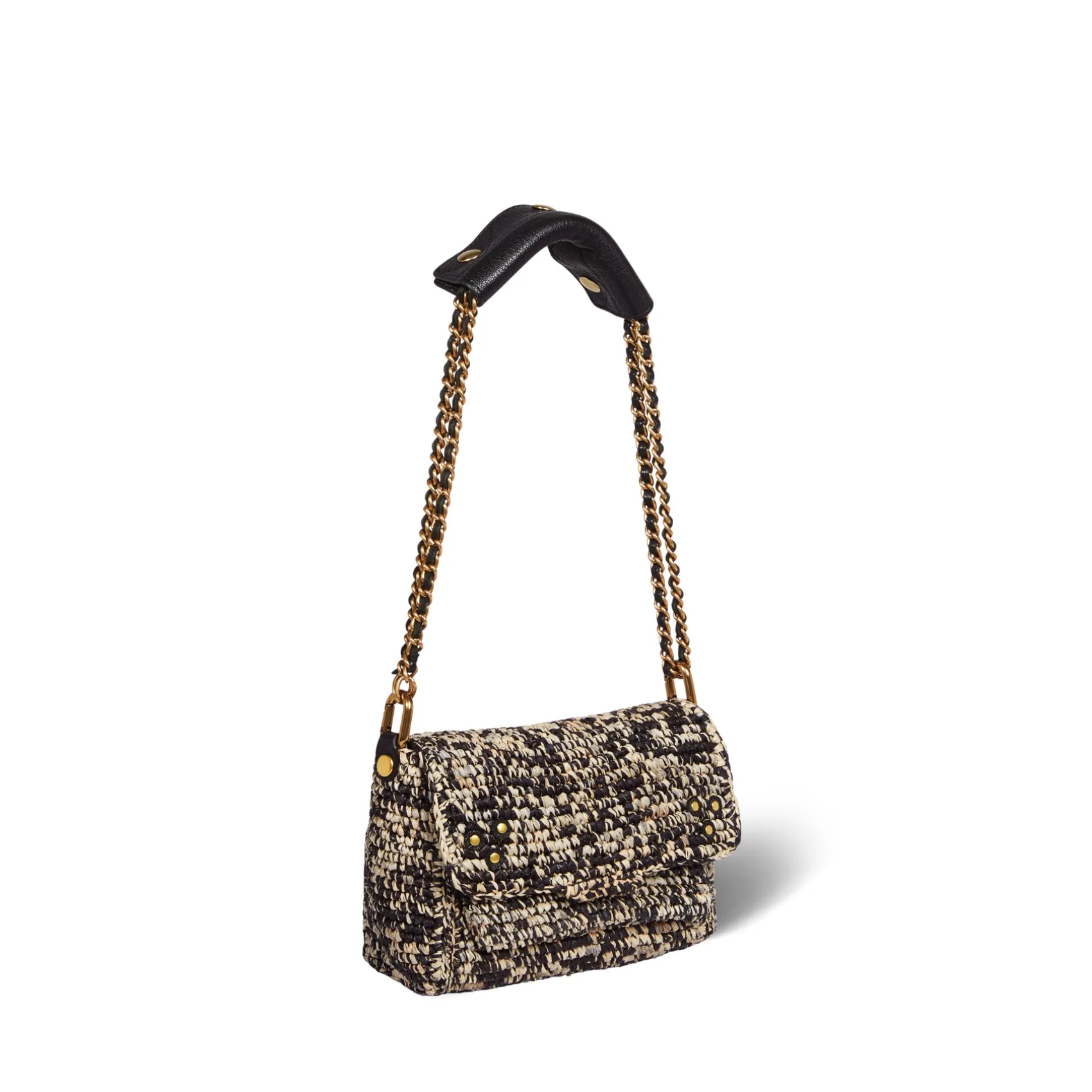 Jérôme Dreyfuss Lulu S RaphiaNoirRaphia New