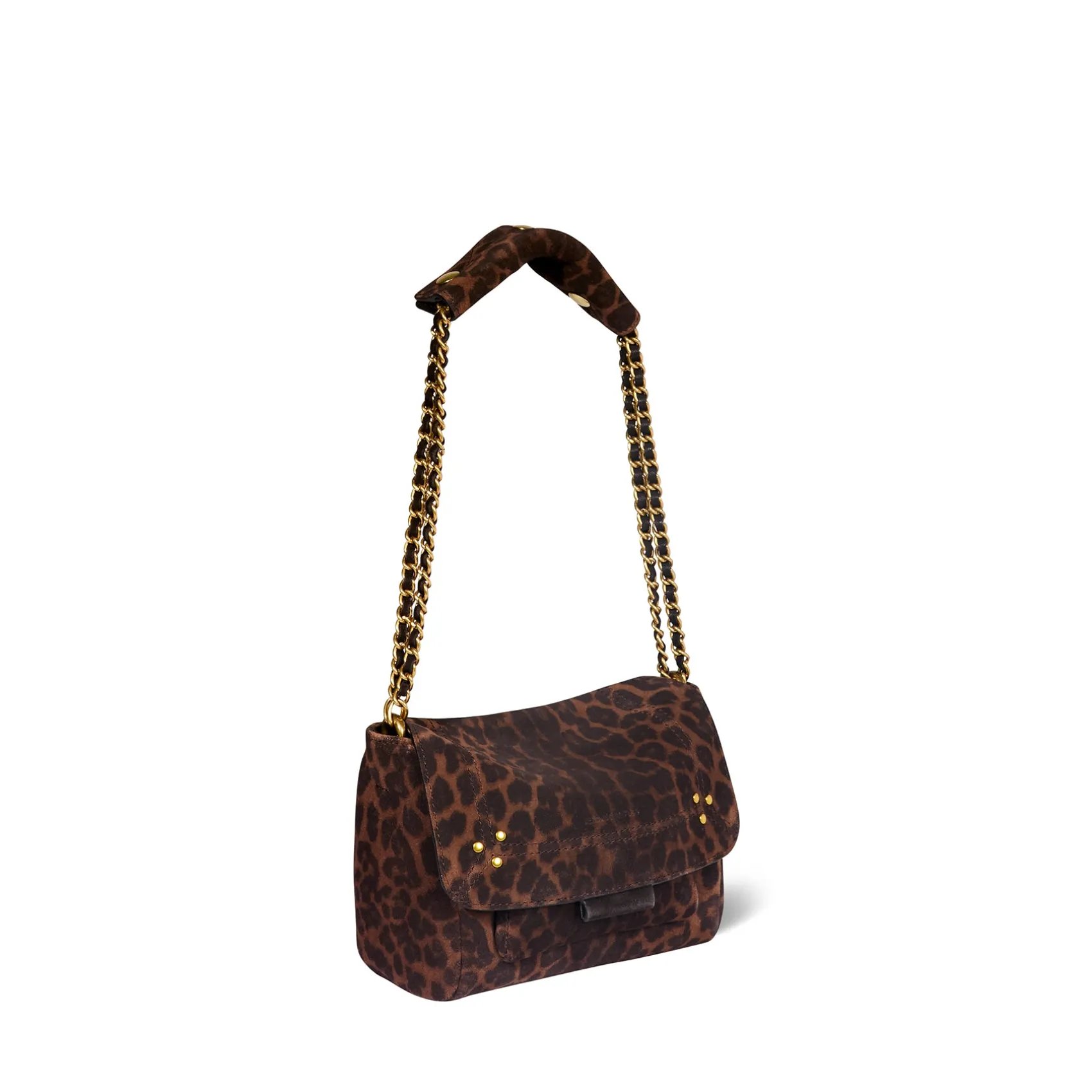 Jérôme Dreyfuss Lulu S ImpriméLéopardNaturelSplitSuede Cheap