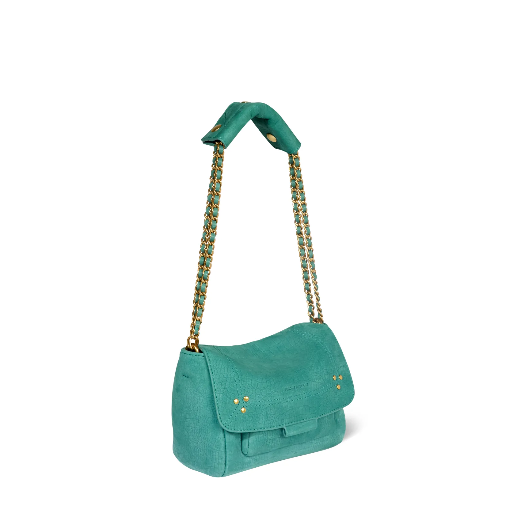 Jérôme Dreyfuss Lulu S ImpriméCrocoAgavetaurillon New