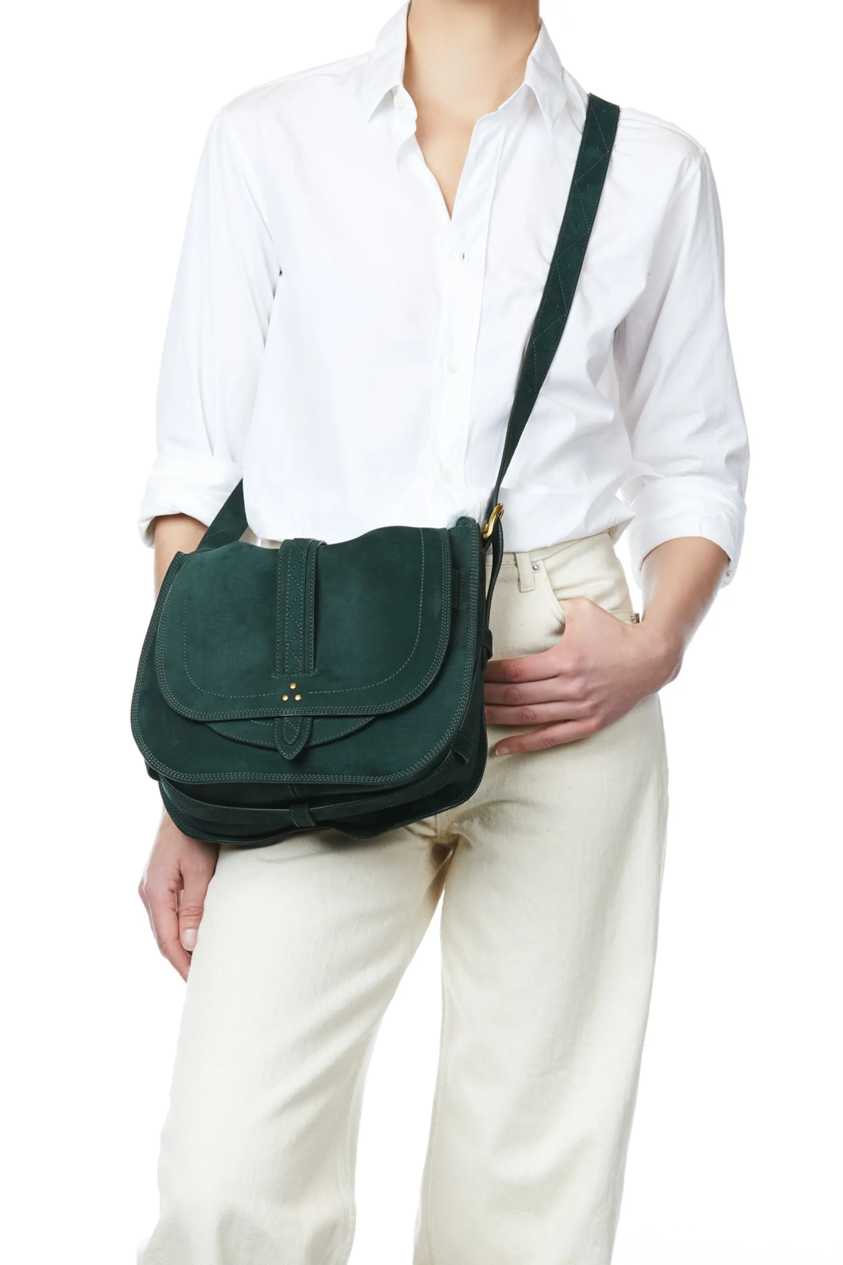 Jérôme Dreyfuss Mario ImpriméCrocoCanardTaurillon Sale