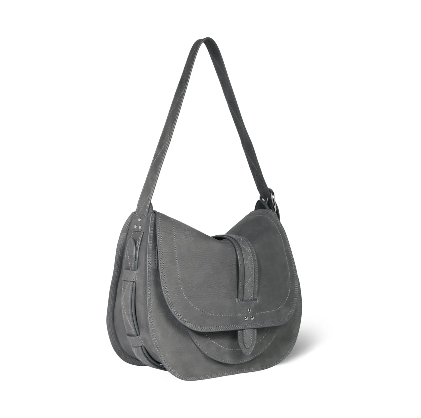 Jérôme Dreyfuss Mario AnthraciteCalfskin Shop