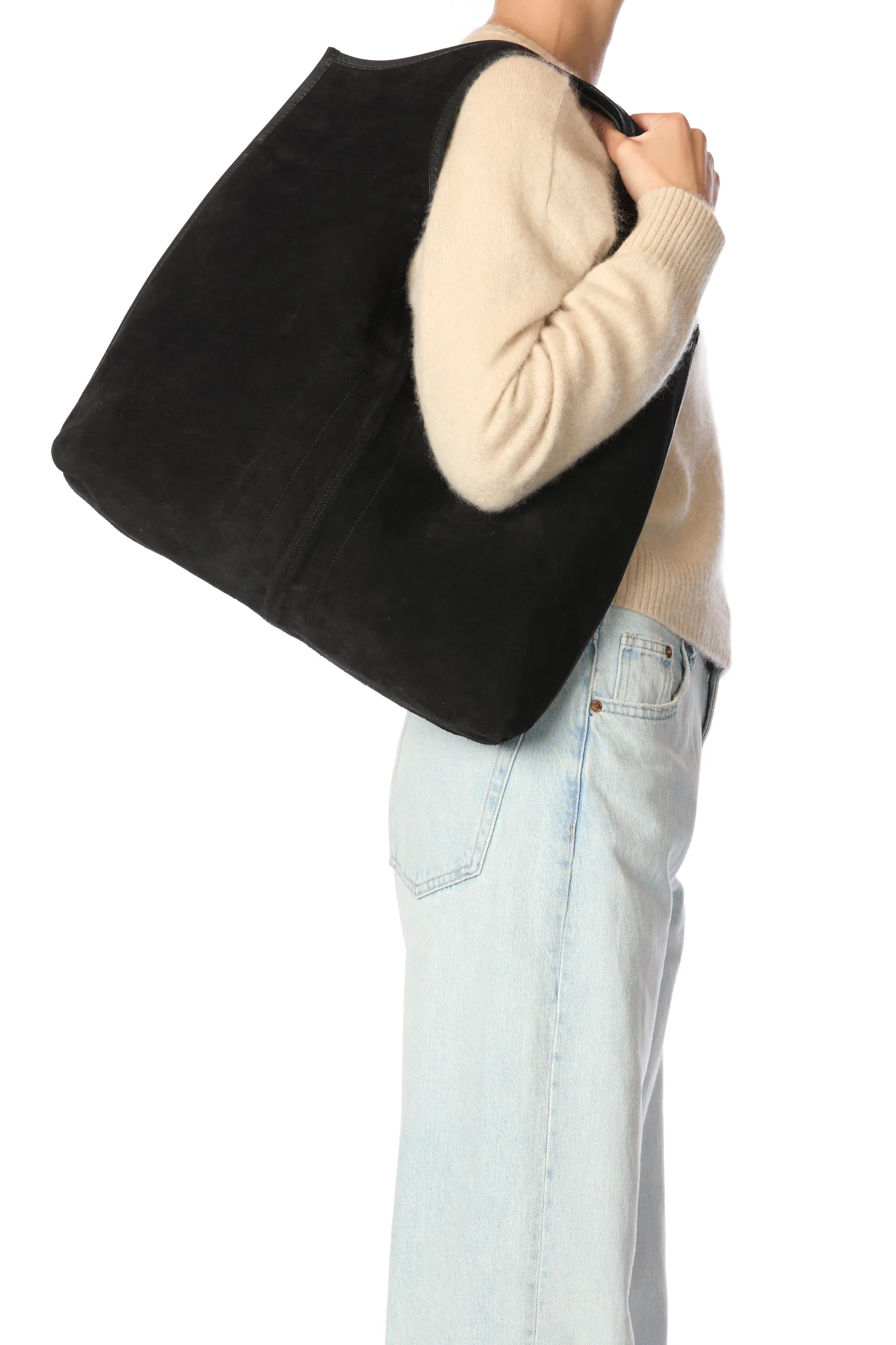 Jérôme Dreyfuss Paco NoirSplitSuede Shop