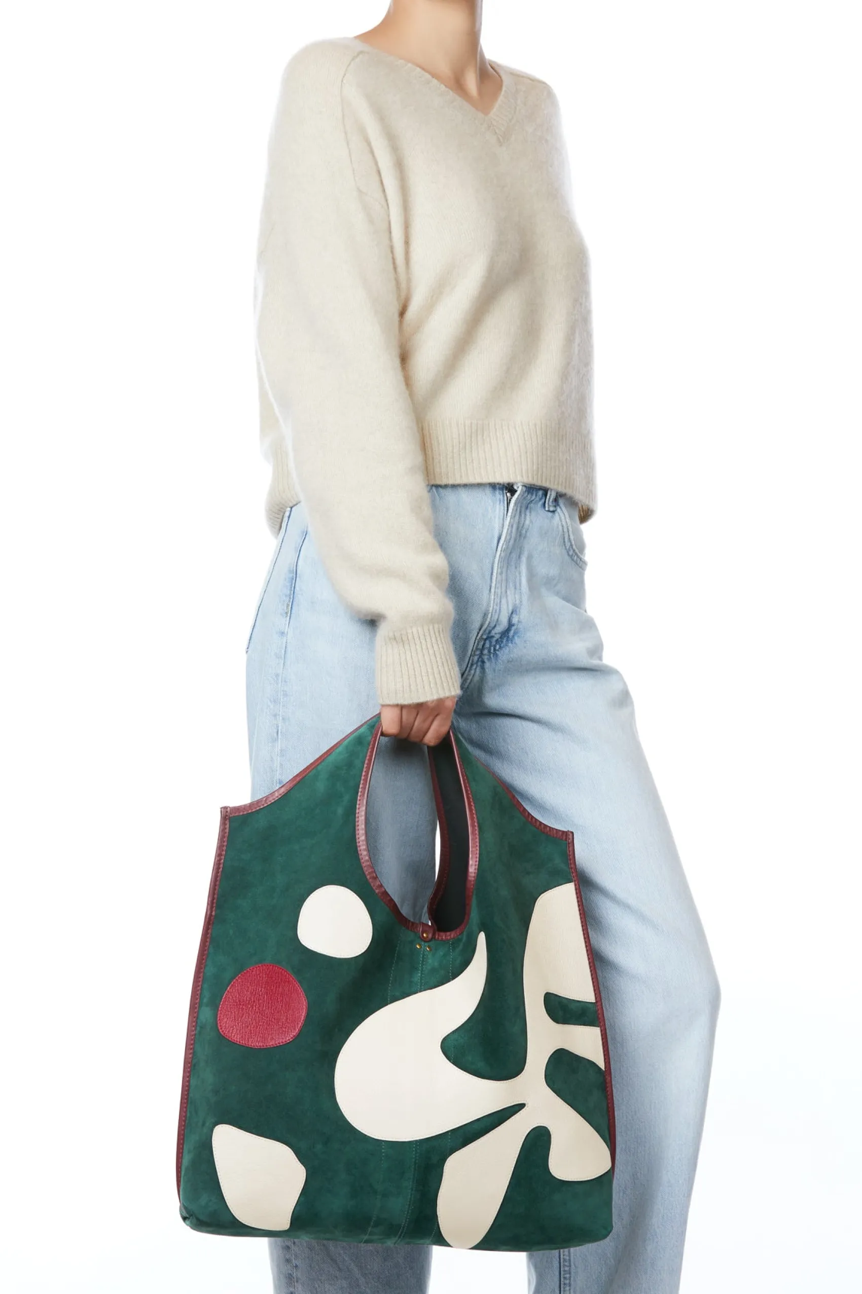 Jérôme Dreyfuss Paco JapanCanardSplitSuede Best Sale