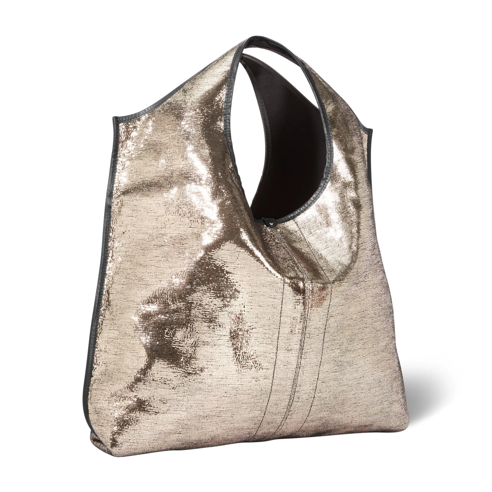 Jérôme Dreyfuss Paco LaméChampagneGoatskin Fashion