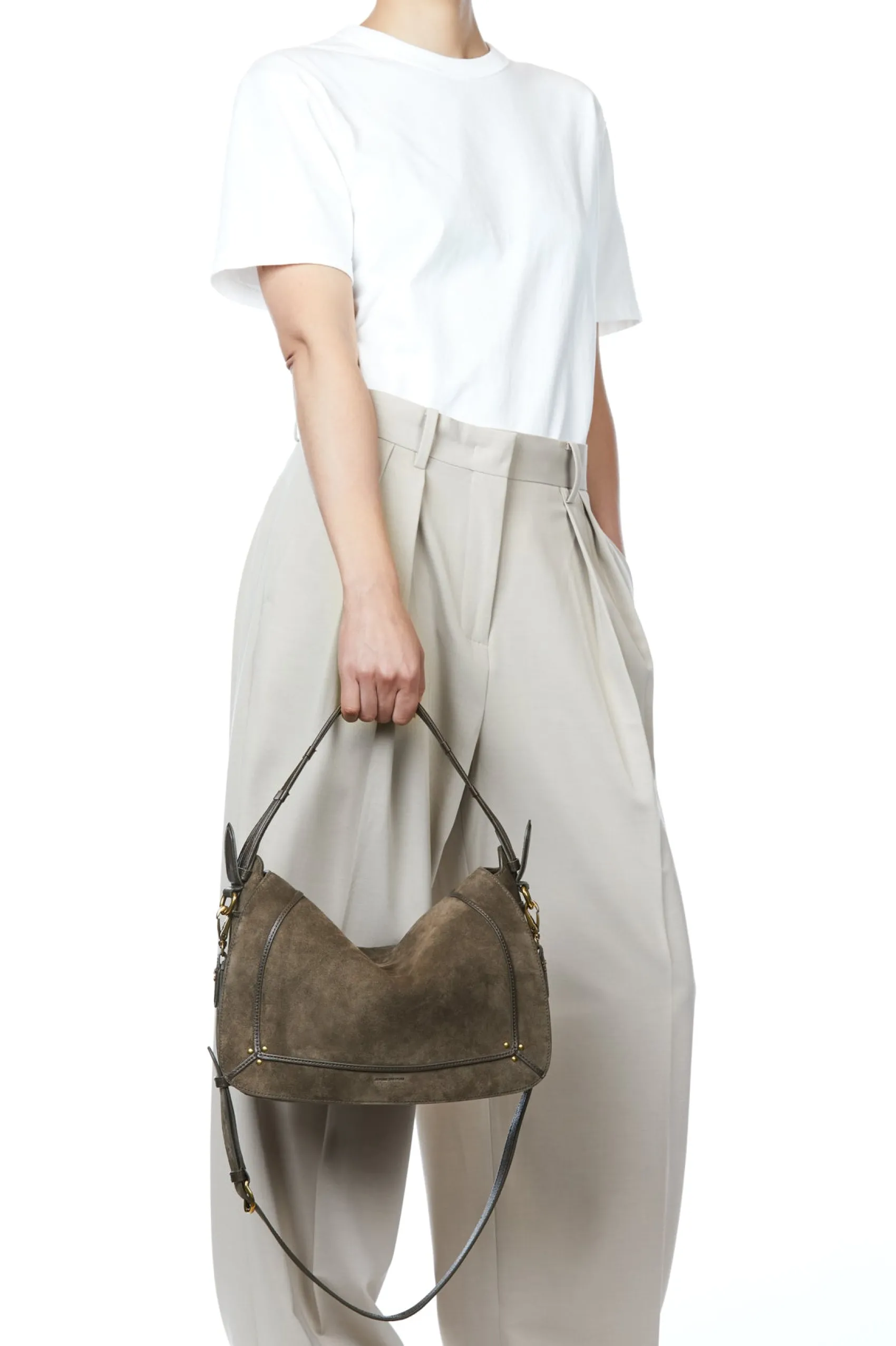 Jérôme Dreyfuss Pepito L SavaneSplitSuede Hot