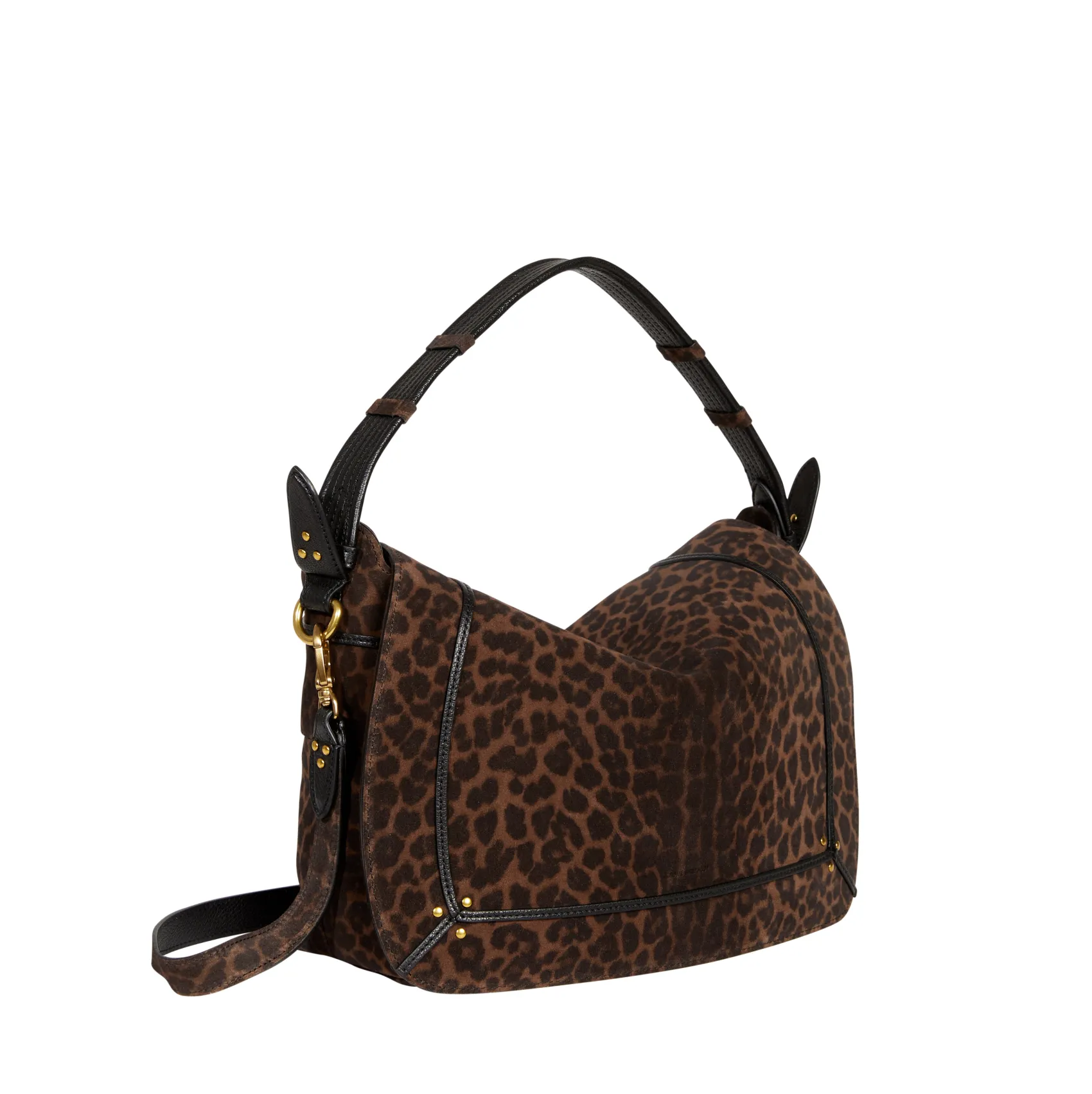 Jérôme Dreyfuss Pepito L ImpriméLéopardNaturelSplitSuede Cheap