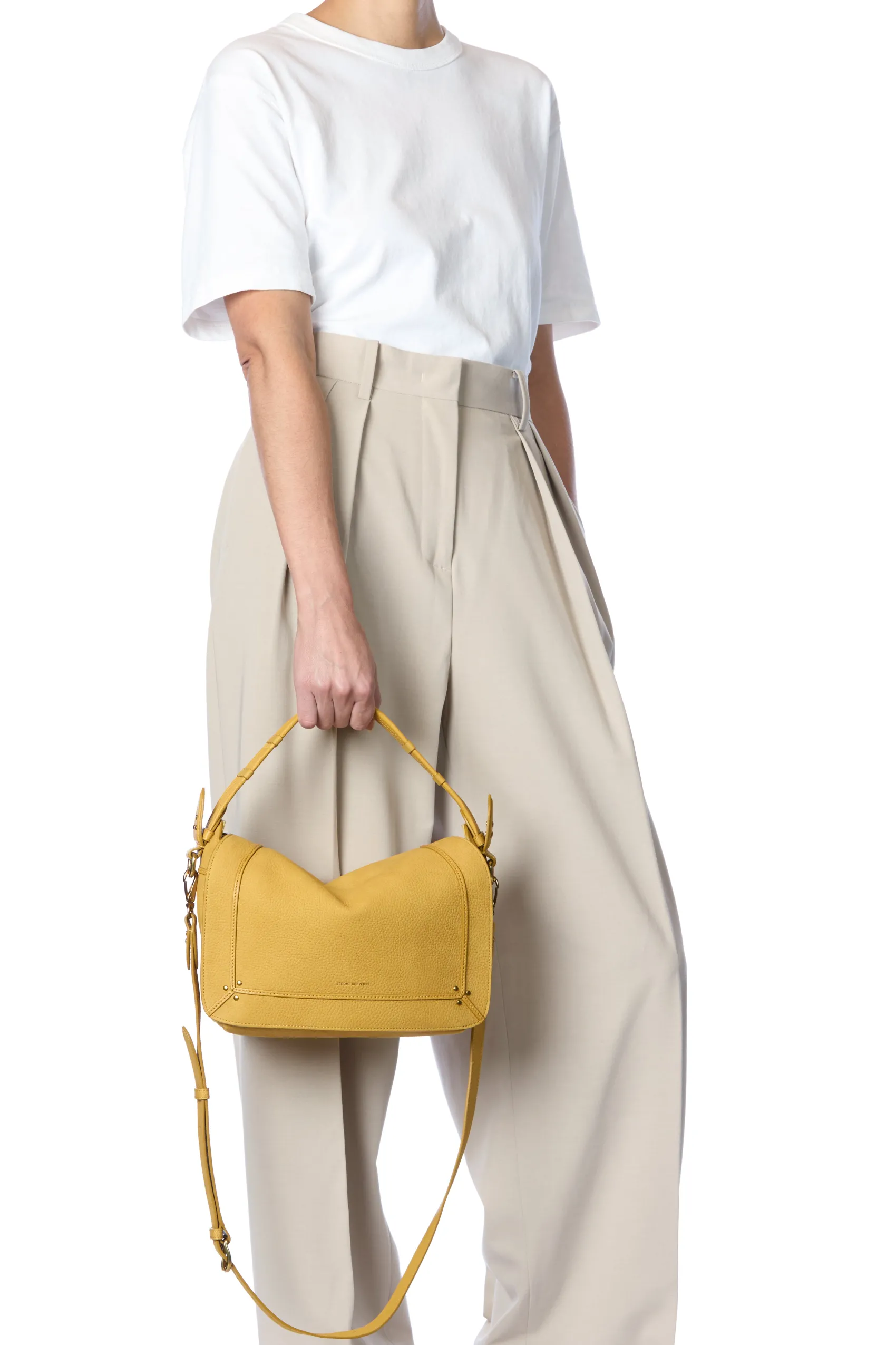 Jérôme Dreyfuss Pepito M NubuckMimosaCowskin Flash Sale