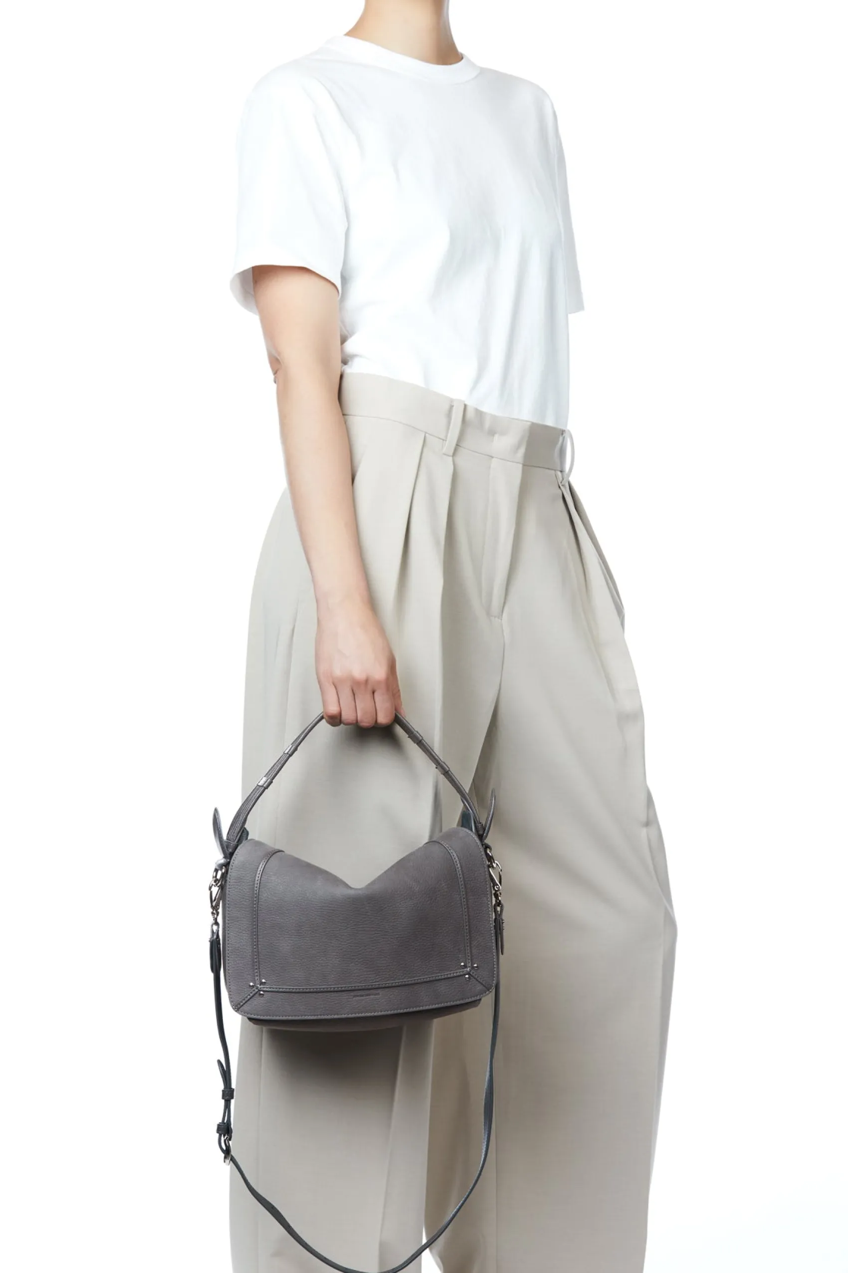 Jérôme Dreyfuss Pepito M AnthraciteCalfskin Clearance