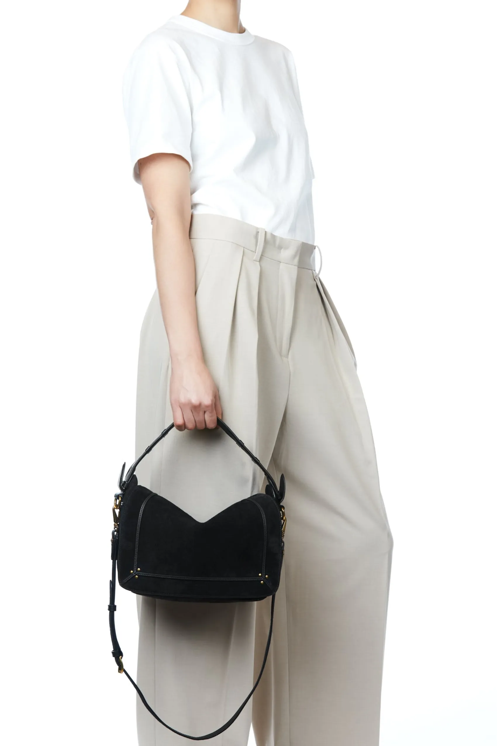 Jérôme Dreyfuss Pepito M NoirSplitSuede New