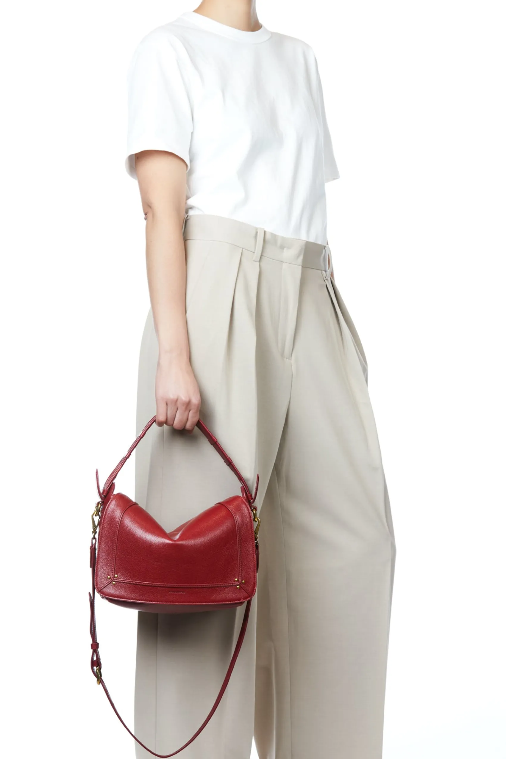 Jérôme Dreyfuss Pepito M RubyGoatskin Fashion