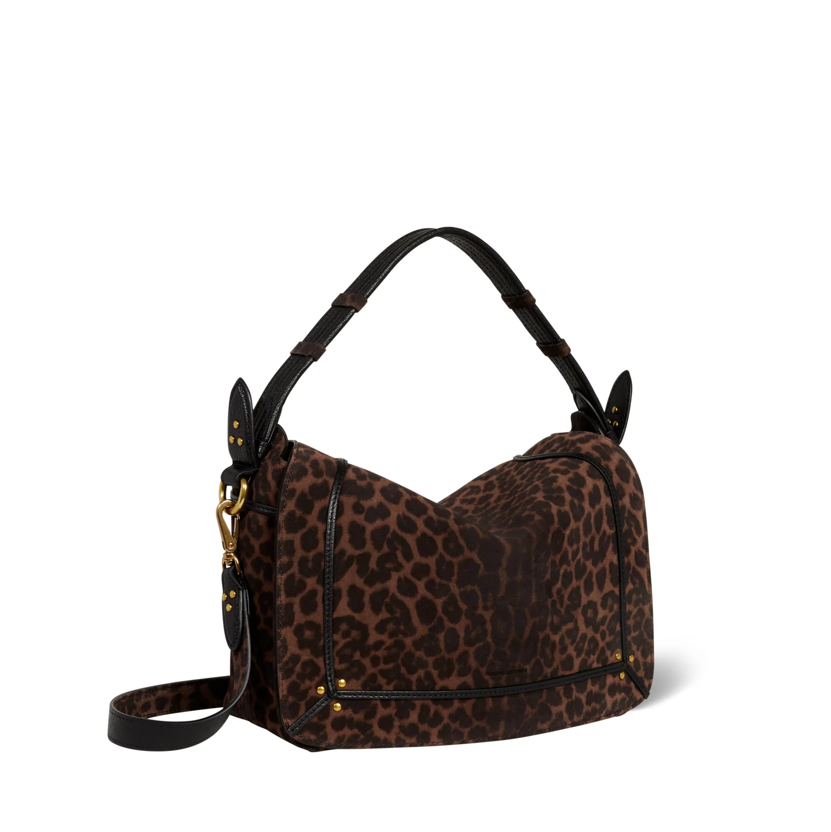 Jérôme Dreyfuss Pepito M ImpriméLéopardNaturelSplitSuede Hot