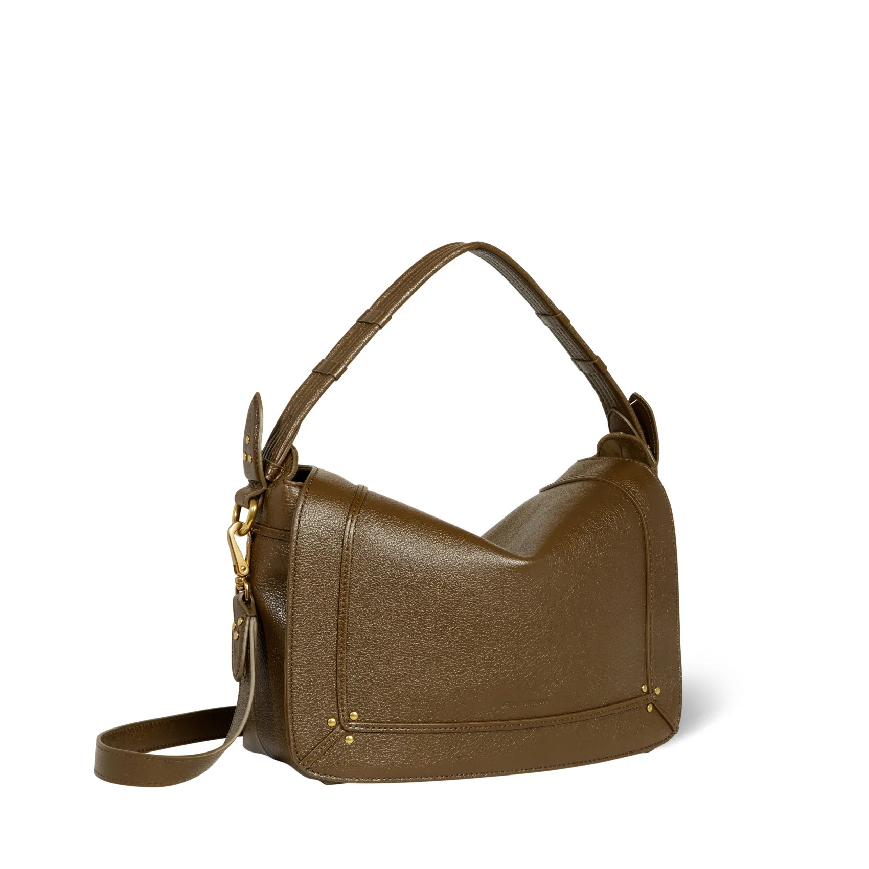 Jérôme Dreyfuss Pepito M KakiBuffaloskin Clearance