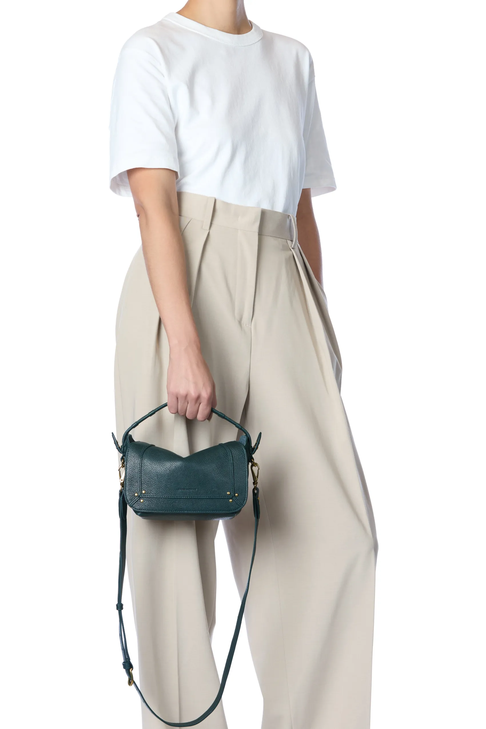 Jérôme Dreyfuss Pepito S PetrolGoatskin Online