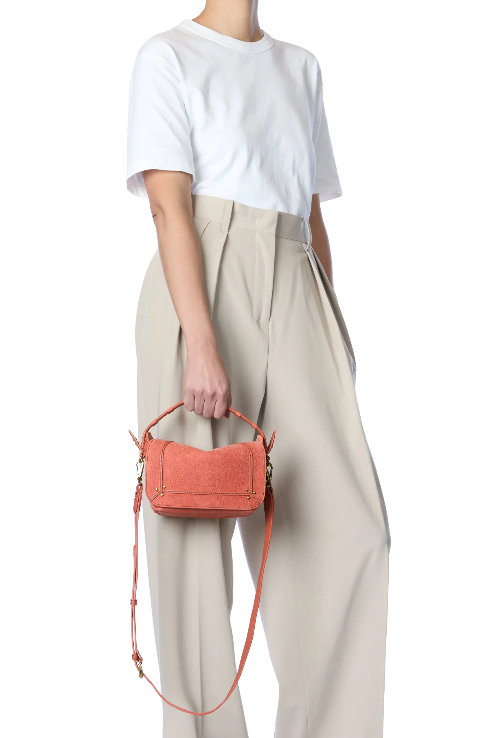 Jérôme Dreyfuss Pepito S ImpriméCrocoTerracottataurillon Best