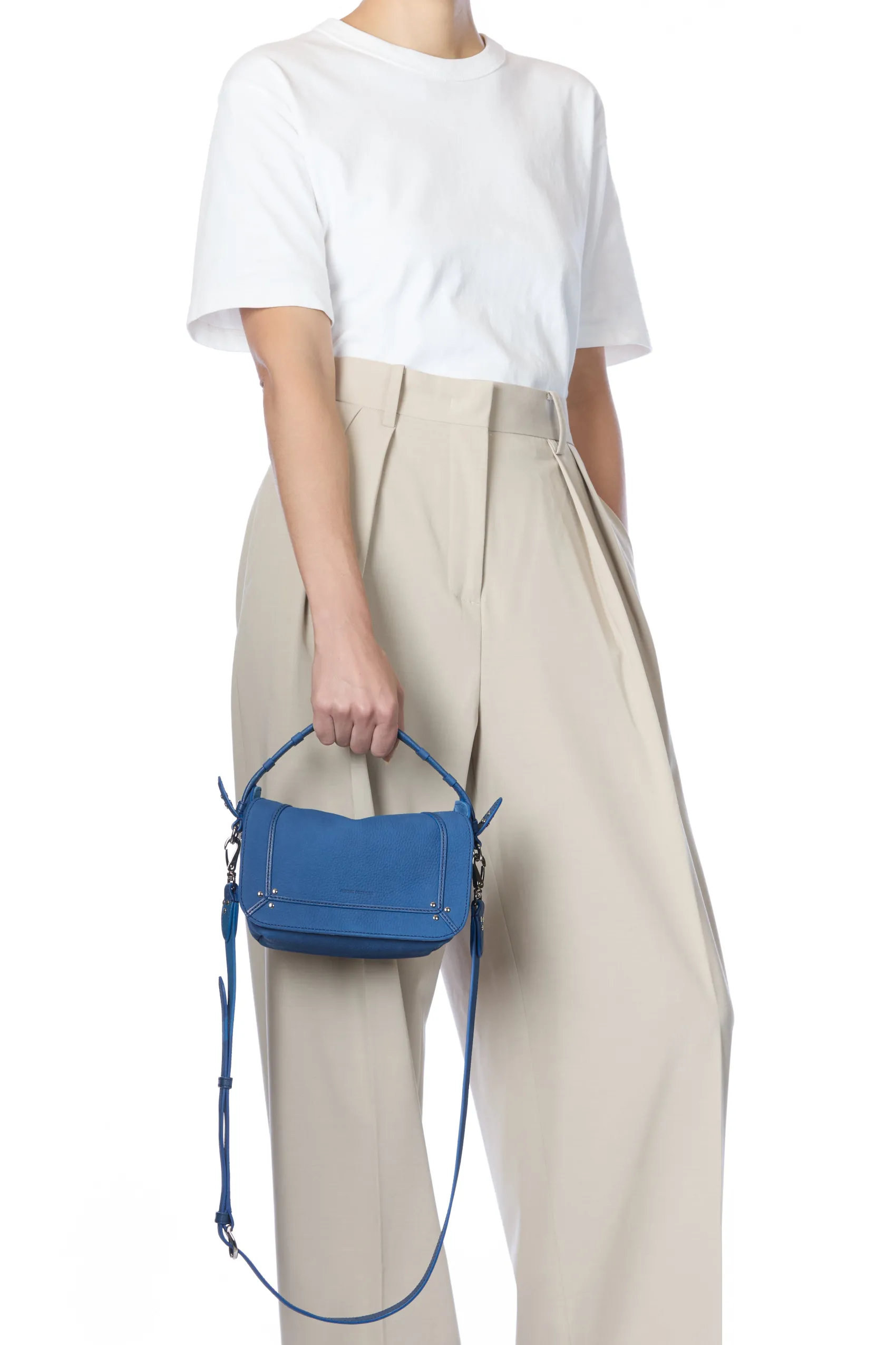 Jérôme Dreyfuss Pepito S NubuckindigoCowskin Flash Sale