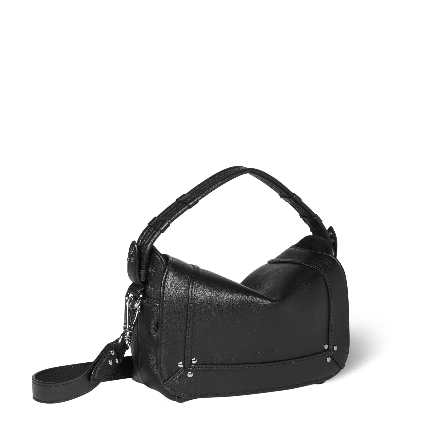 Jérôme Dreyfuss Pepito S NoirSilverBuffaloskin Fashion