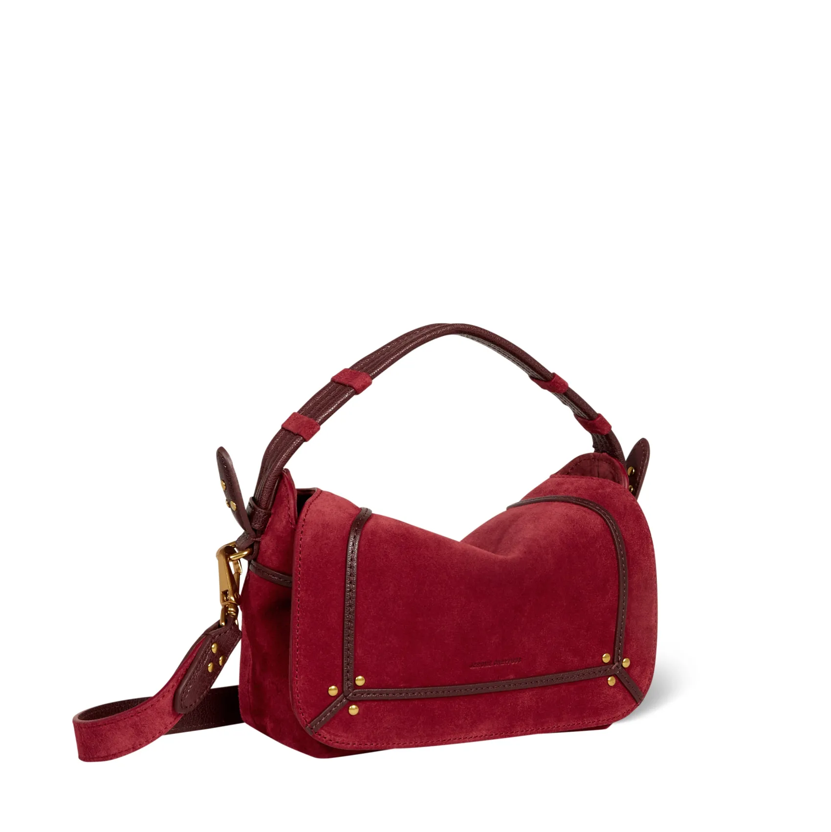 Jérôme Dreyfuss Pepito S BurgundySplitSuede Online