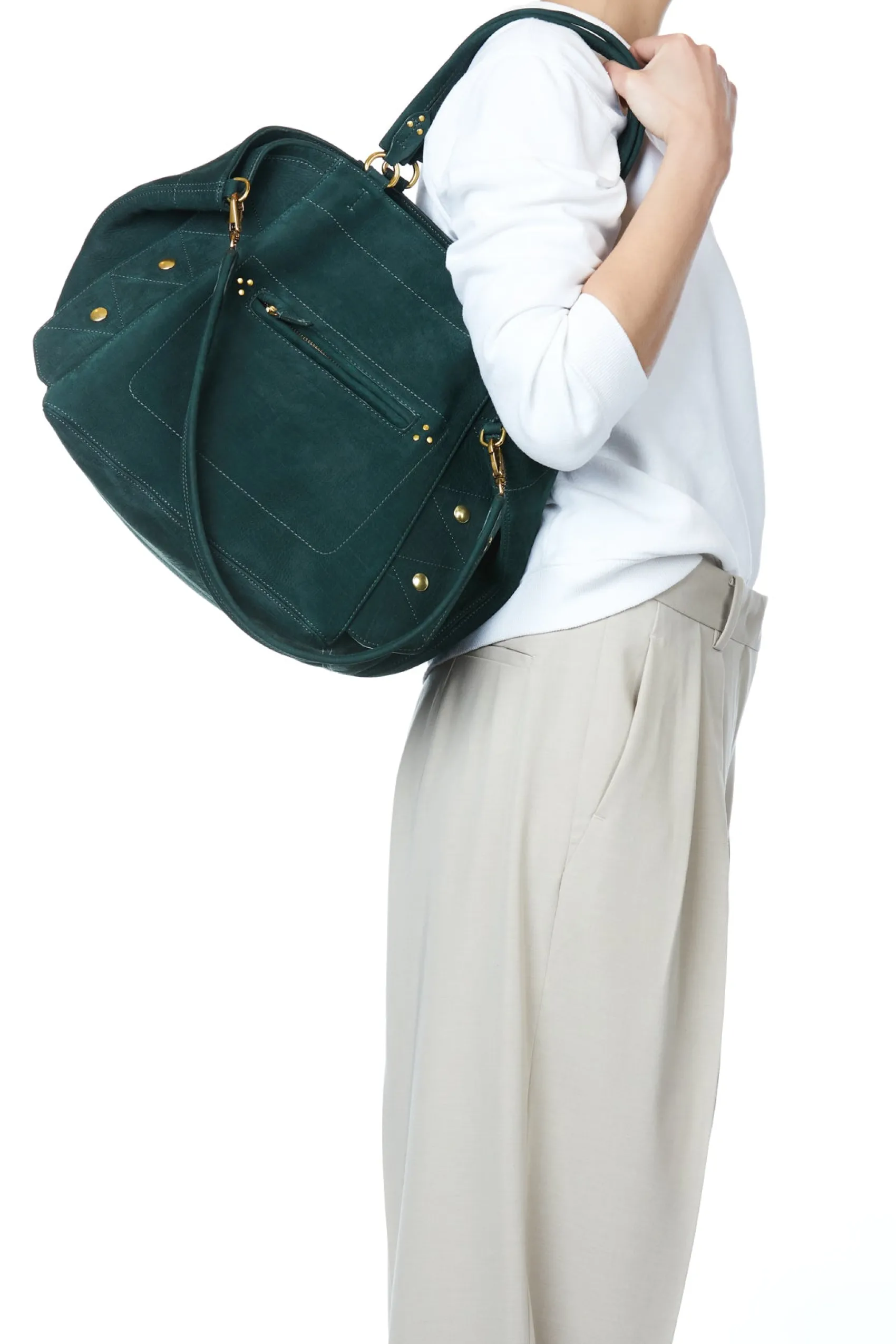 Jérôme Dreyfuss Roger ImpriméCrocoCanardTaurillon Sale