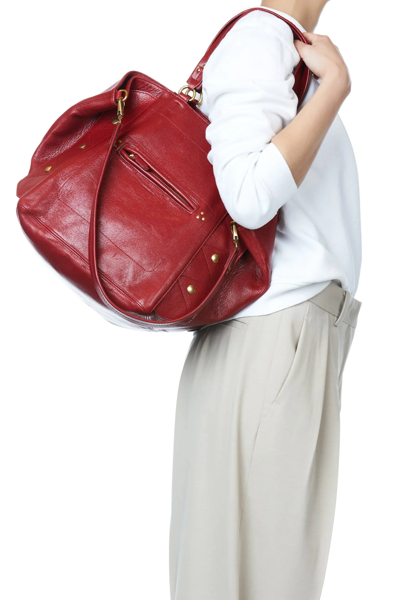 Jérôme Dreyfuss Roger RubyGoatskin Fashion