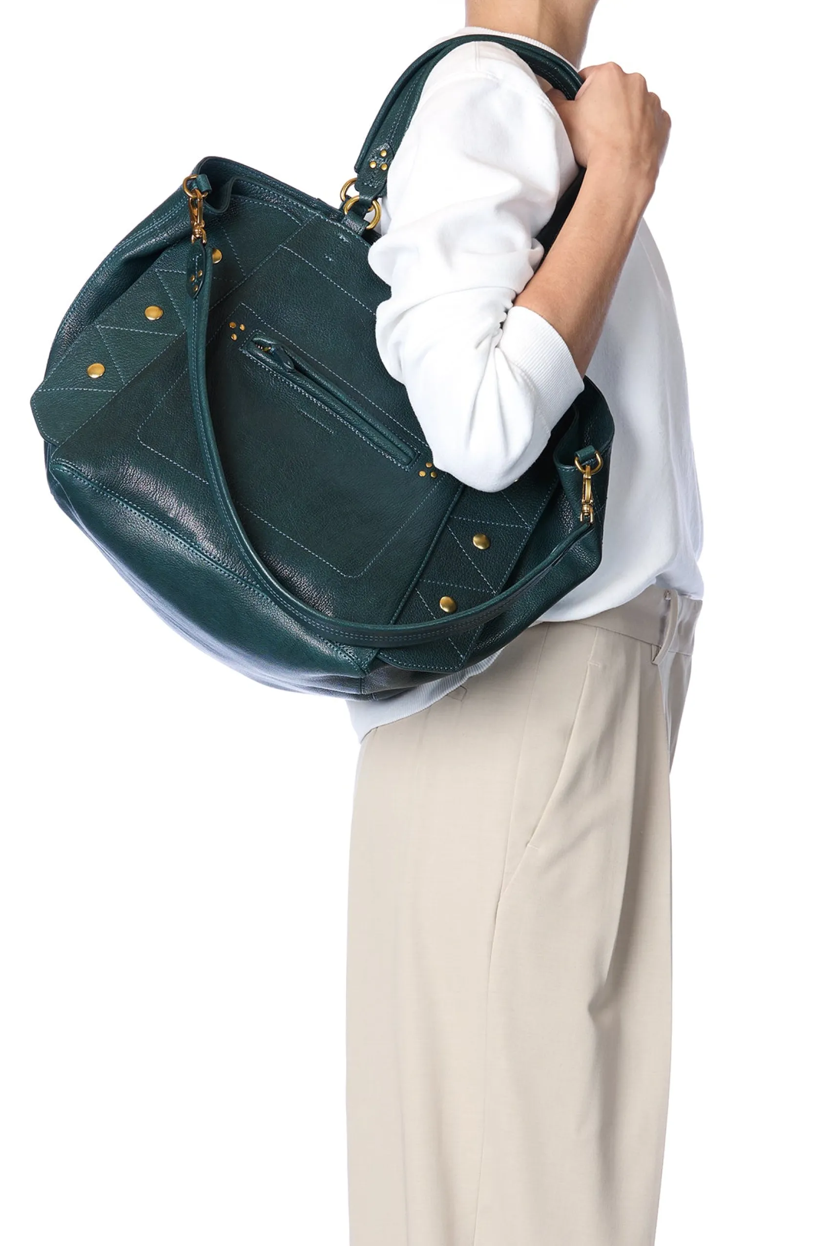 Jérôme Dreyfuss Roger PetrolGoatskin Cheap