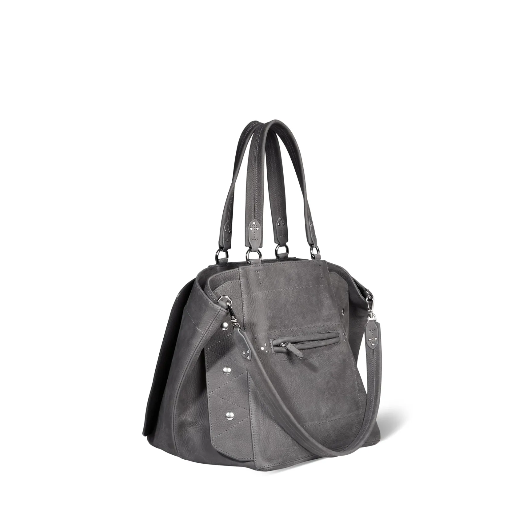 Jérôme Dreyfuss Roger AnthraciteCalfskin Clearance