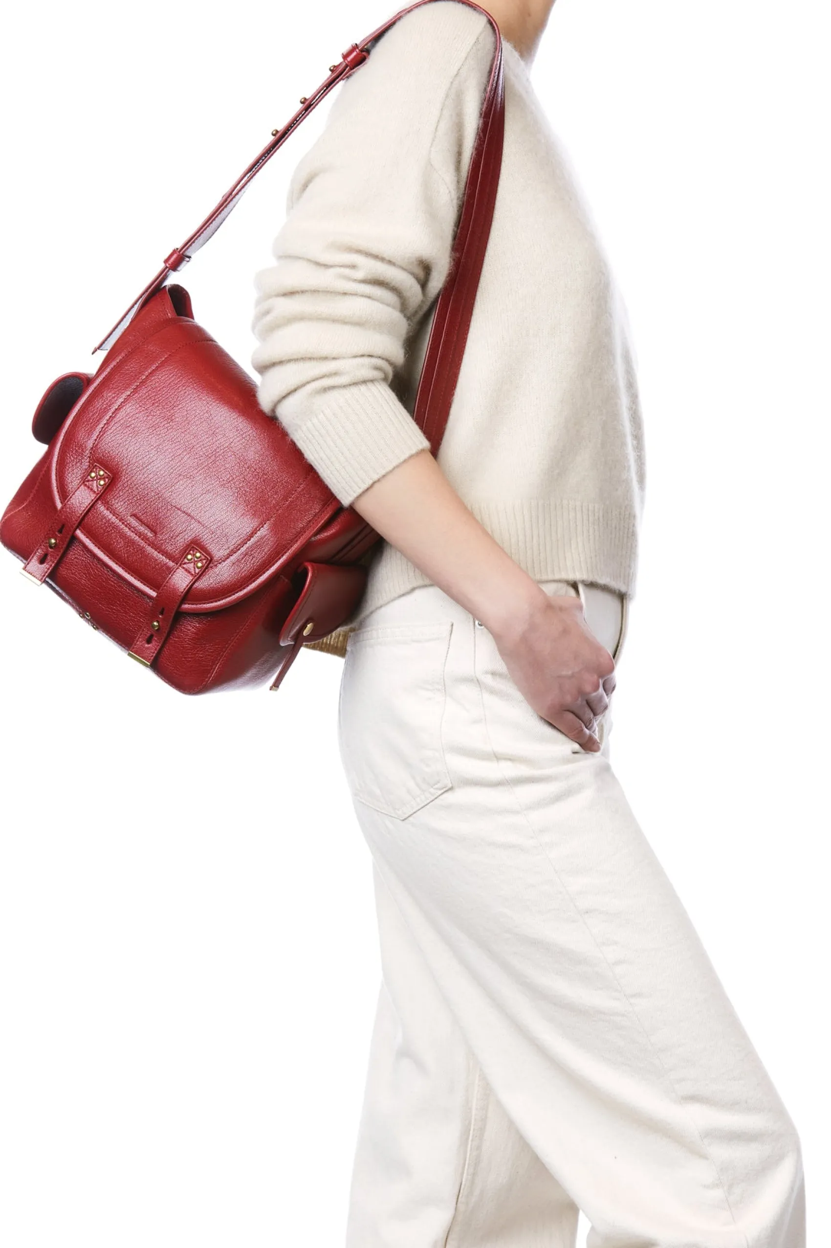 Jérôme Dreyfuss Stan L RubyGoatskin Cheap