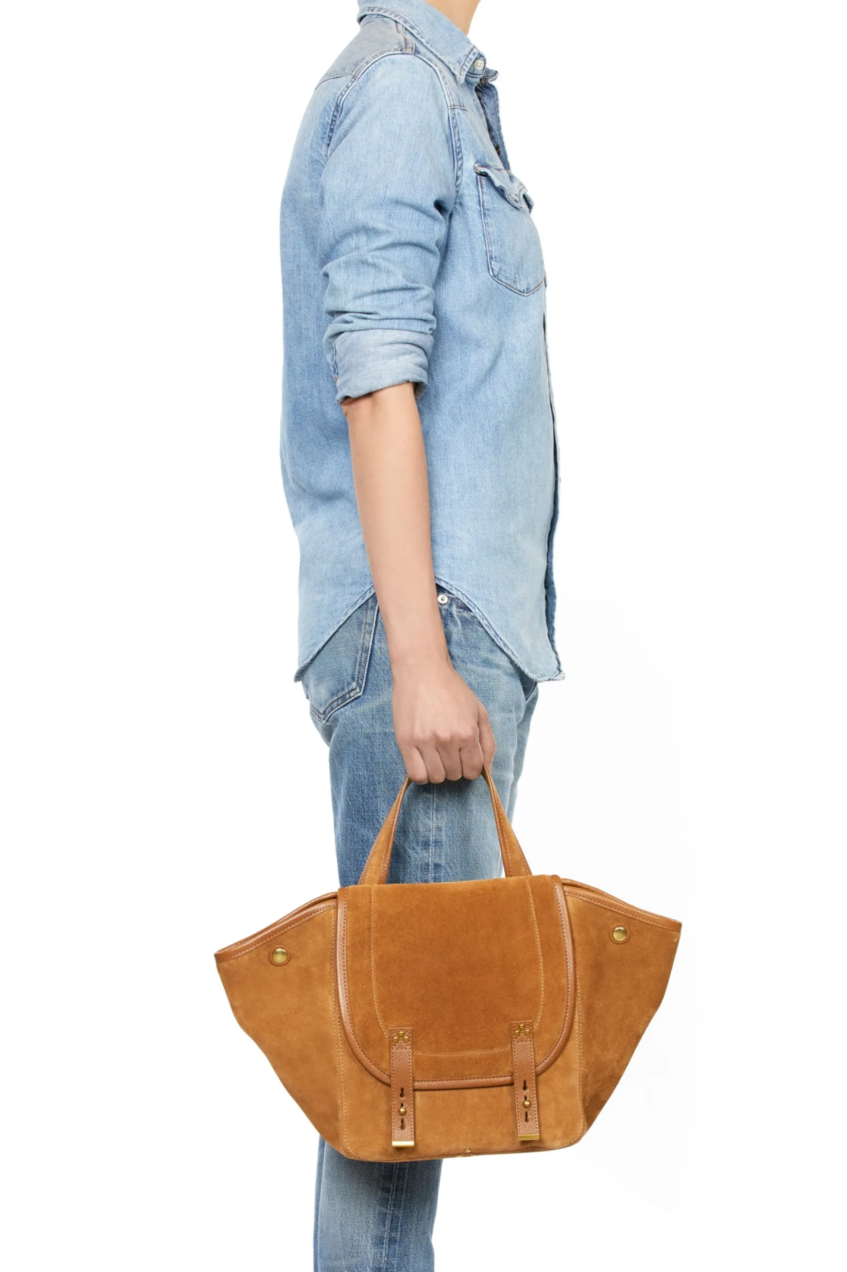 Jérôme Dreyfuss Stan Panier M TabacSplitSuede Best