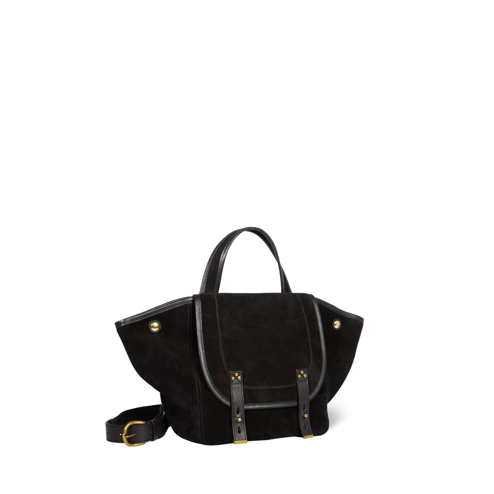 Jérôme Dreyfuss Stan Panier M NoirSplitSuede Discount