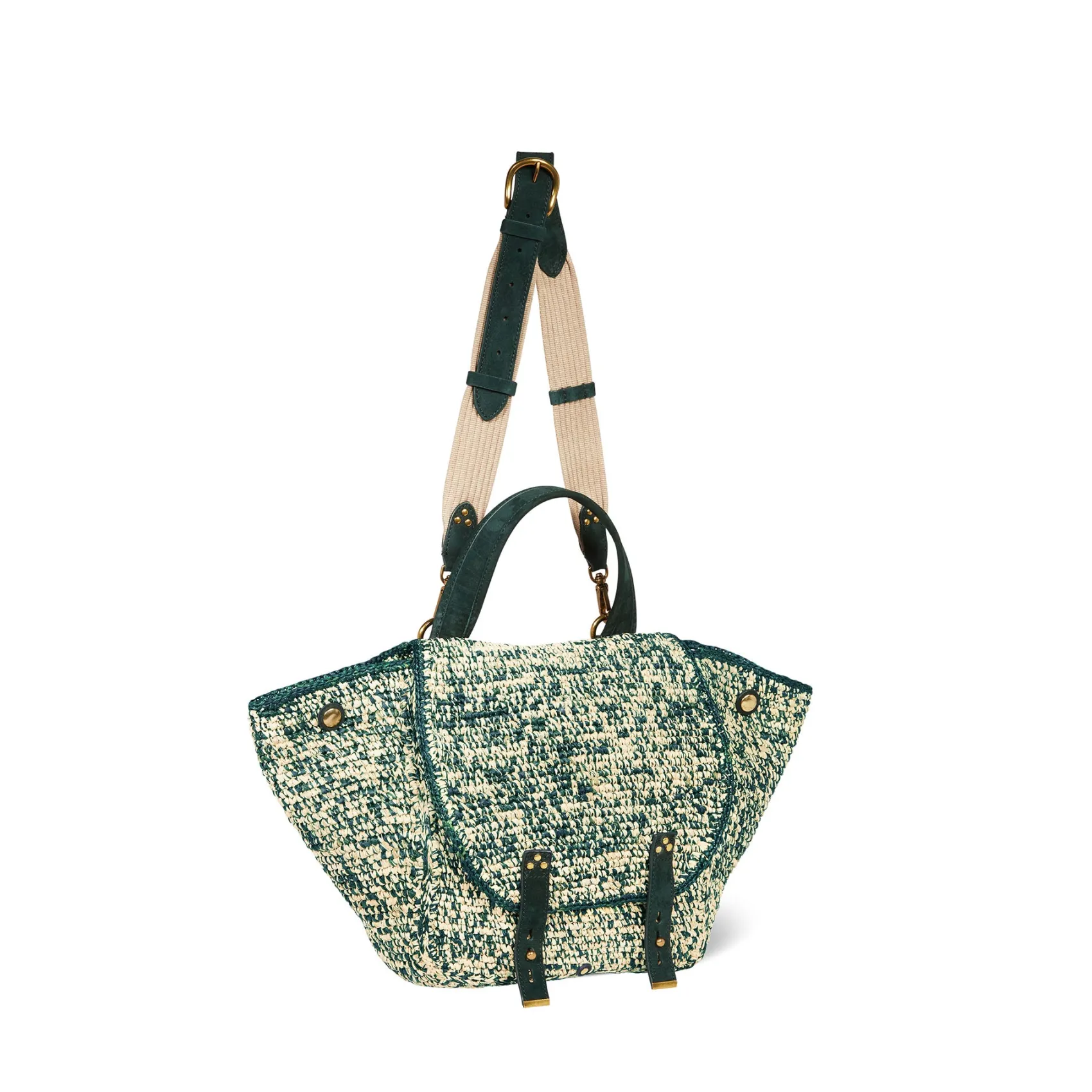 Jérôme Dreyfuss Stan Panier M RaphiaVertRaphia Cheap