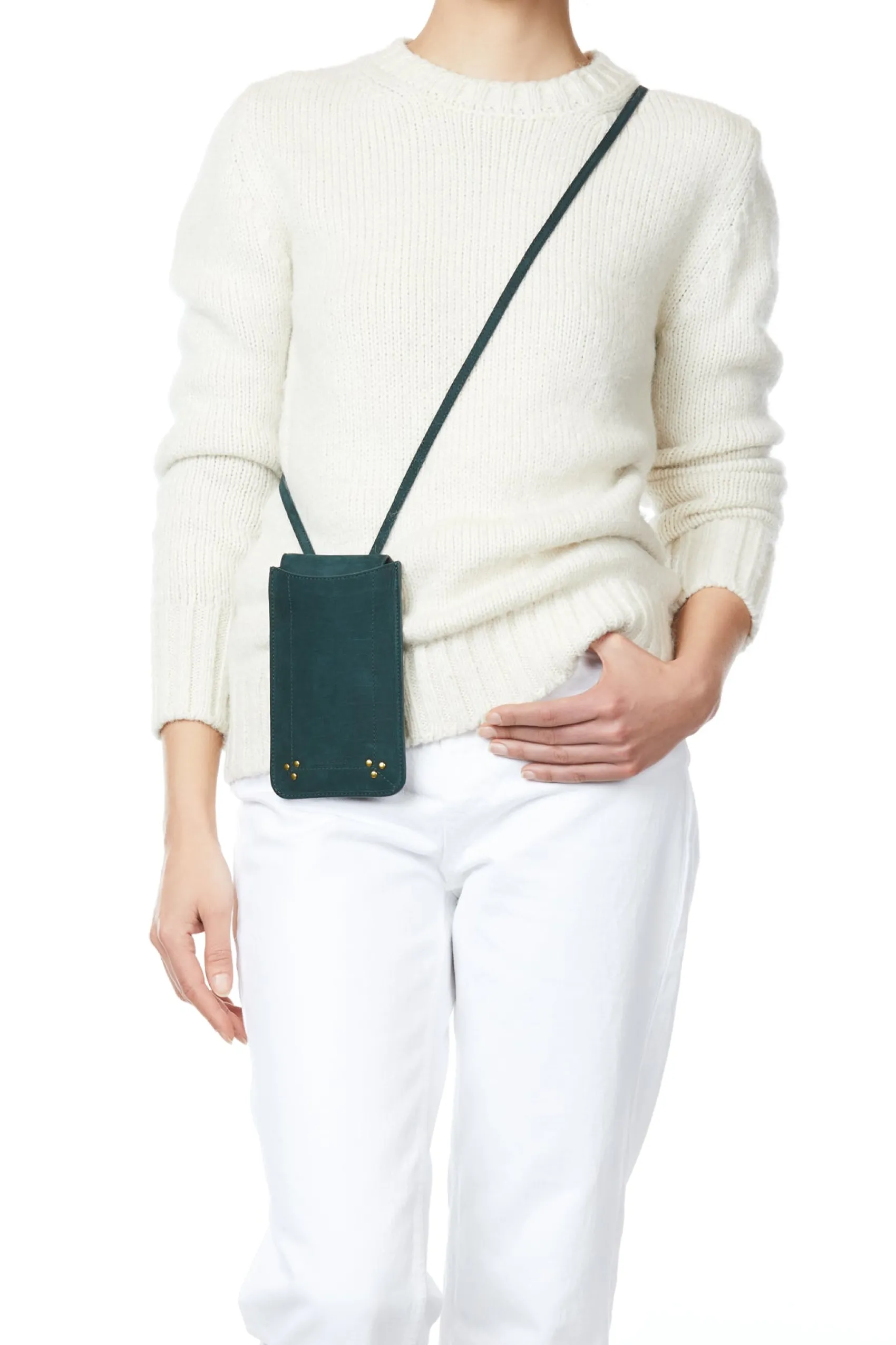 Jérôme Dreyfuss Étui mobile ImpriméCrocoCanardTaurillon Sale